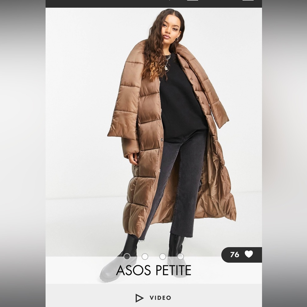 asos winter jacket